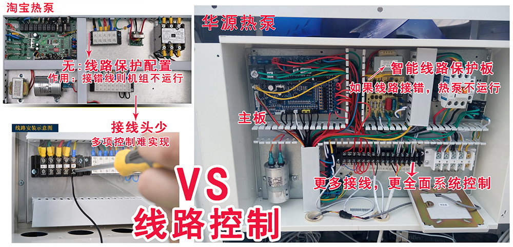 石家莊華源空氣能熱泵對比淘寶熱泵